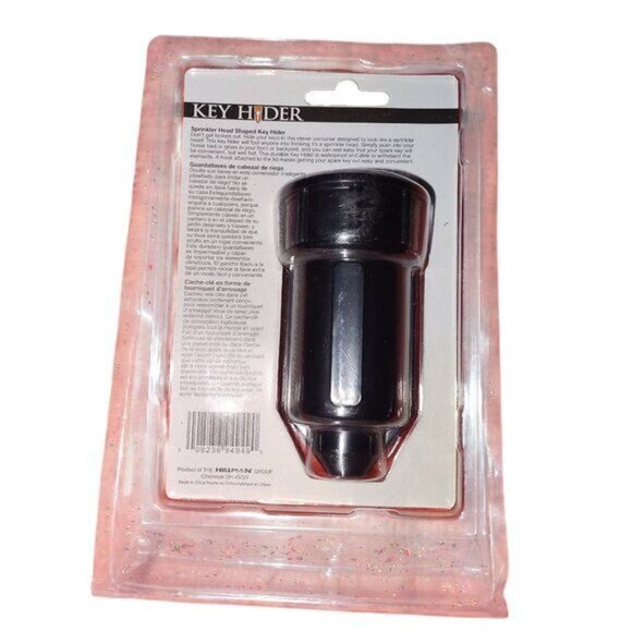 KEY HIDER- CLEVERLY DESIGNED SPRINKLER HEAD SHAPED KEY HIDER-! NEW - Picture 2 of 2